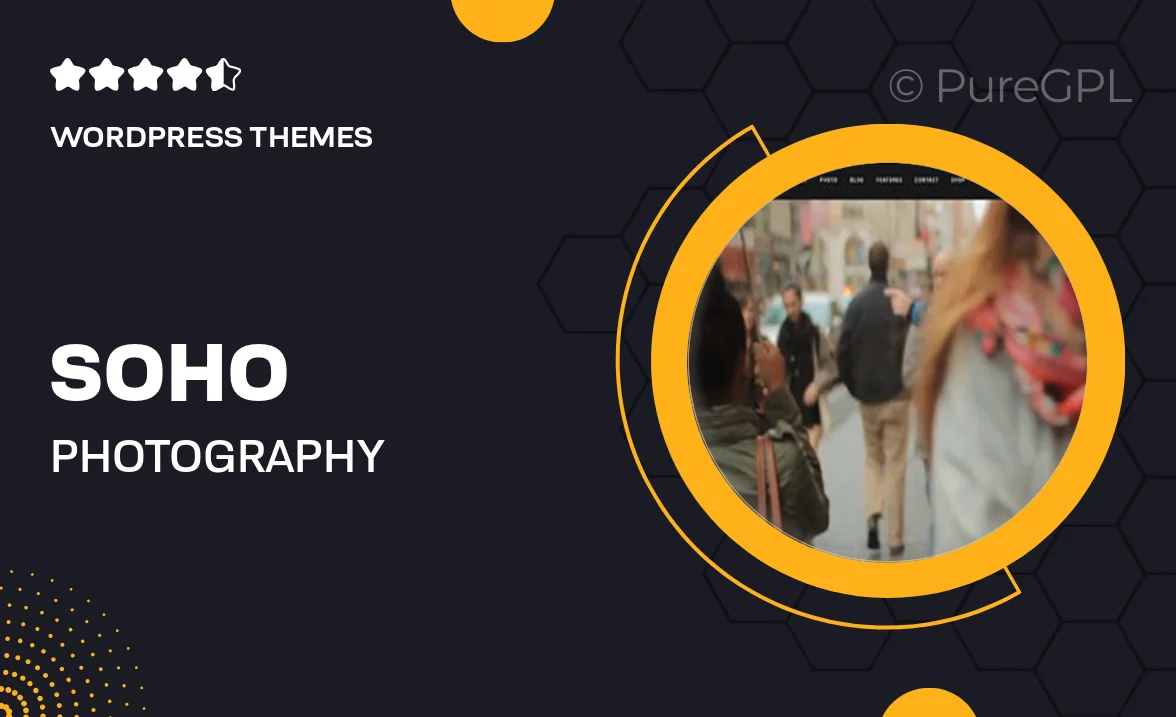 SOHO – Photography WordPress Theme