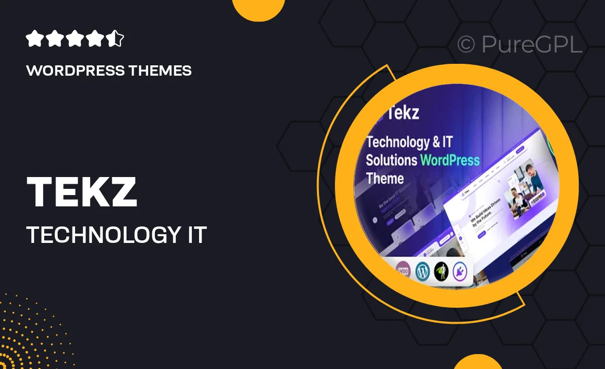 Tekz – Technology & IT Solutions WordPress Theme