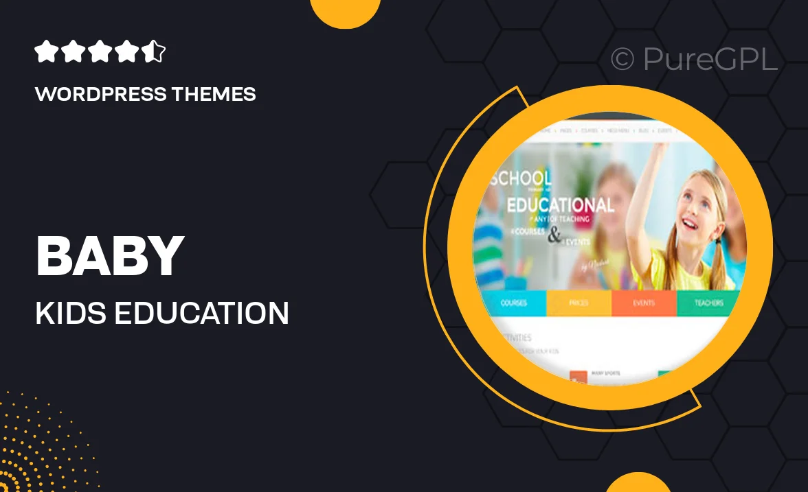 Baby Kids – Education Primary School For Children