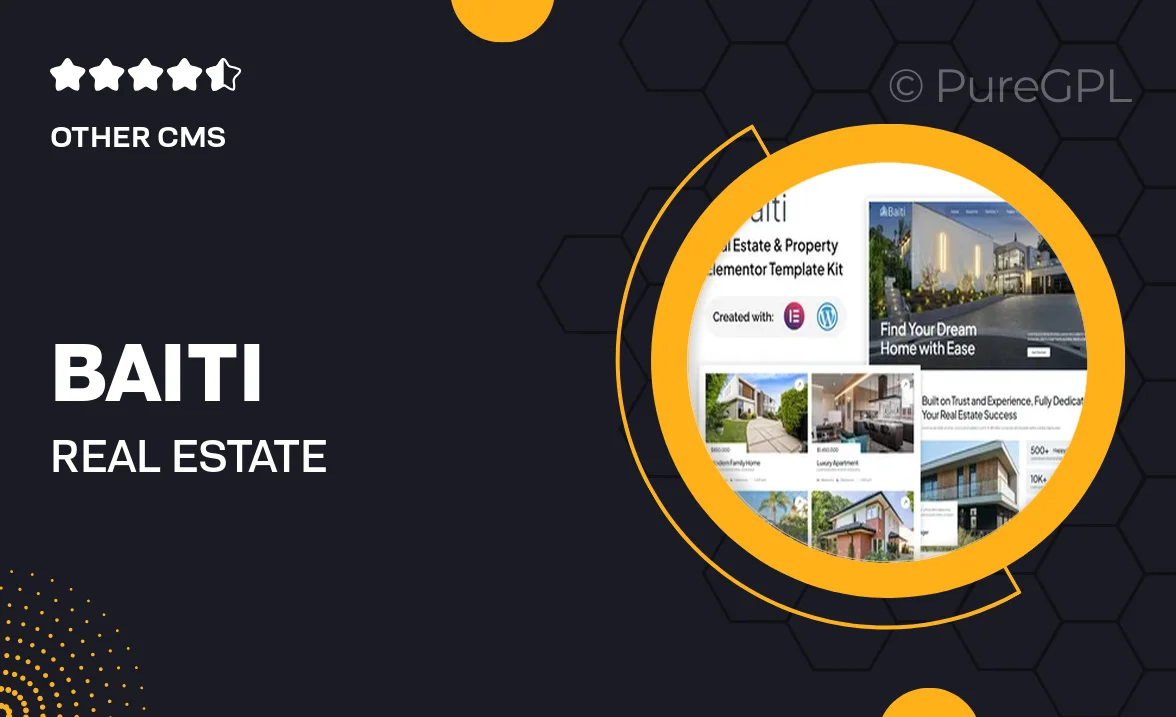 Baiti – Real Estate & Property Elementor Template Kit
