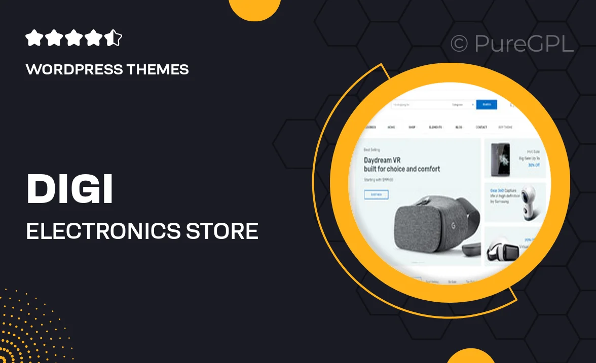 Digi – Electronics Store WooCommerce Theme