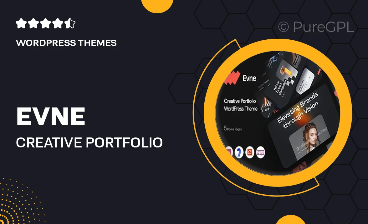 Evne – Creative Portfolio WordPress Theme