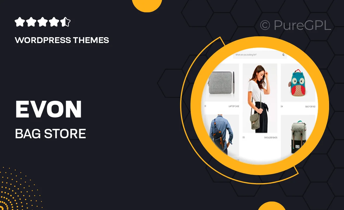 Evon – Bag Store WooCommerce WordPress Theme