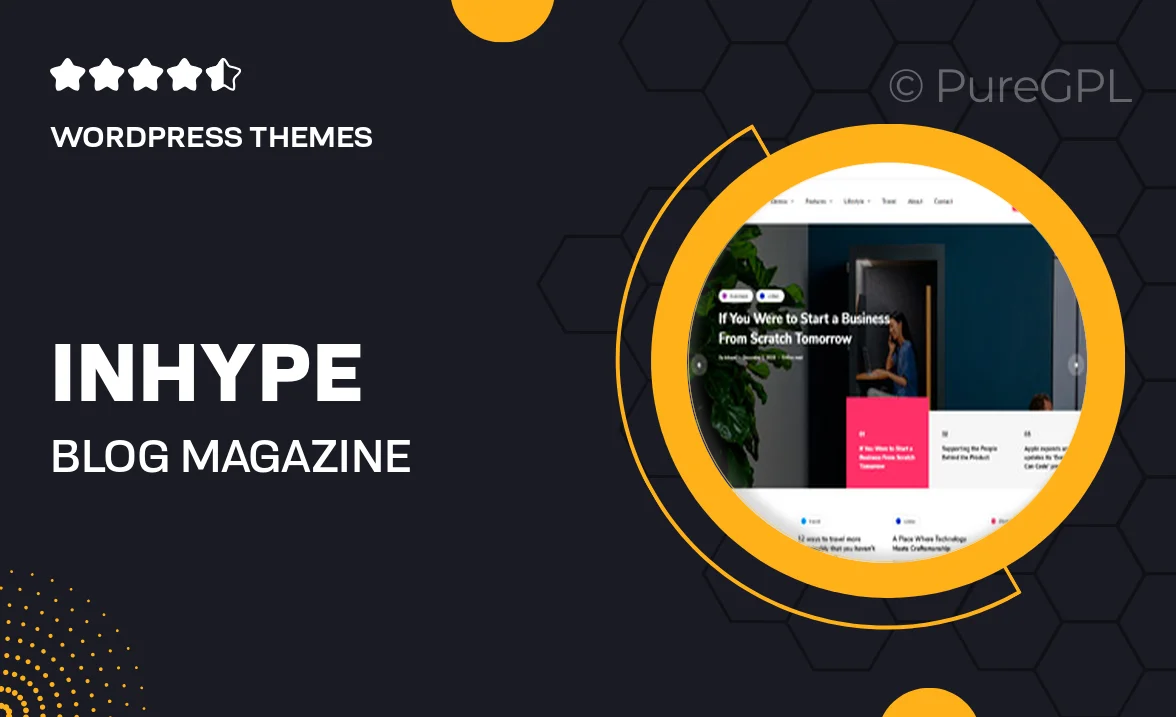 InHype – Blog & Magazine WordPress Theme