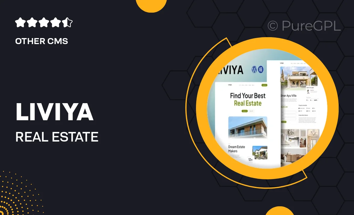 Liviya – Real Estate Elementor Template Kit