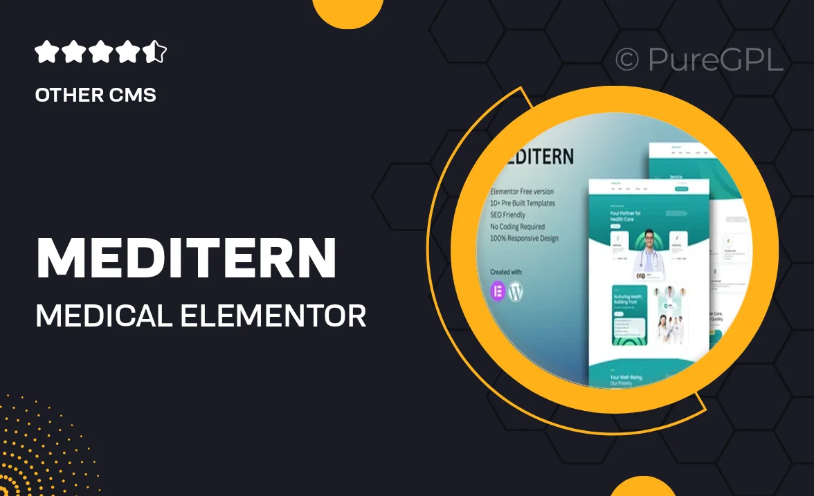Meditern – Medical Elementor Template Kit