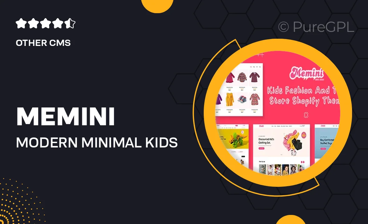 Memini – Modern & Minimal Kids Fashion & Toy Store Shopify Theme