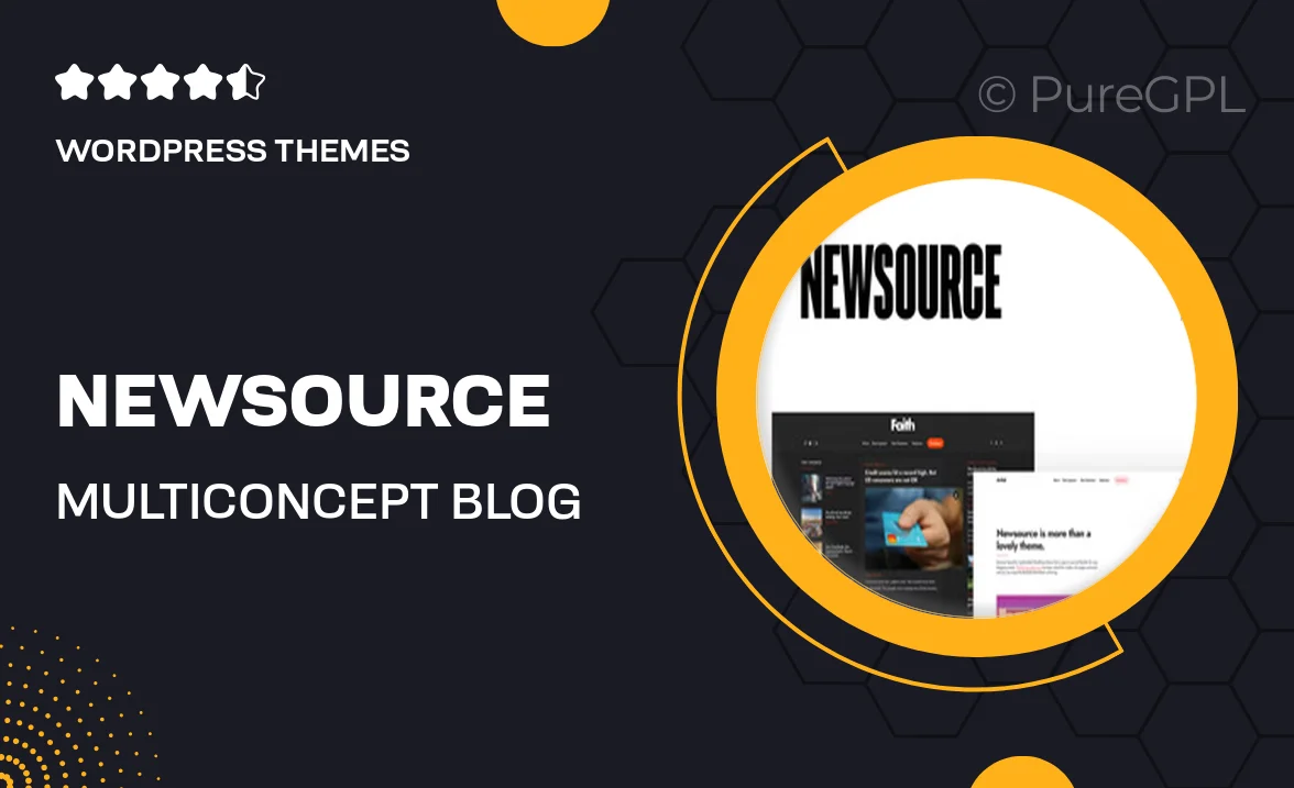 Newsource – Multi-Concept Blog Magazine