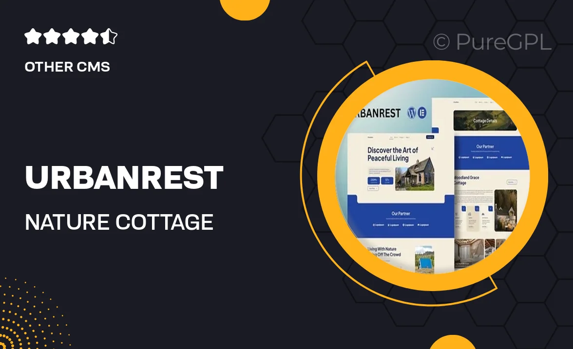 Urbanrest – Nature Cottage Elementor Template Kit