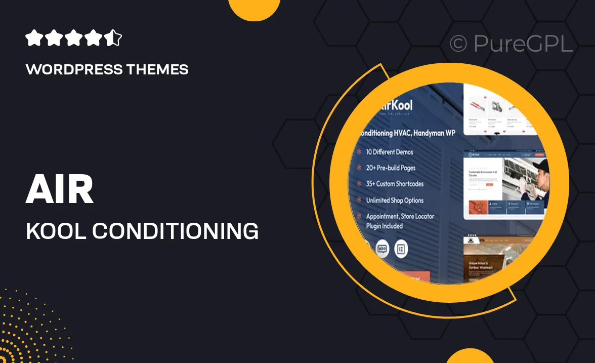 Air Kool – Conditioning HVAC, Handyman WordPress
