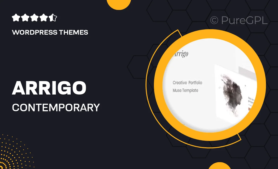 Arrigo – Contemporary Creative Portfolio Elementor WordPress Theme