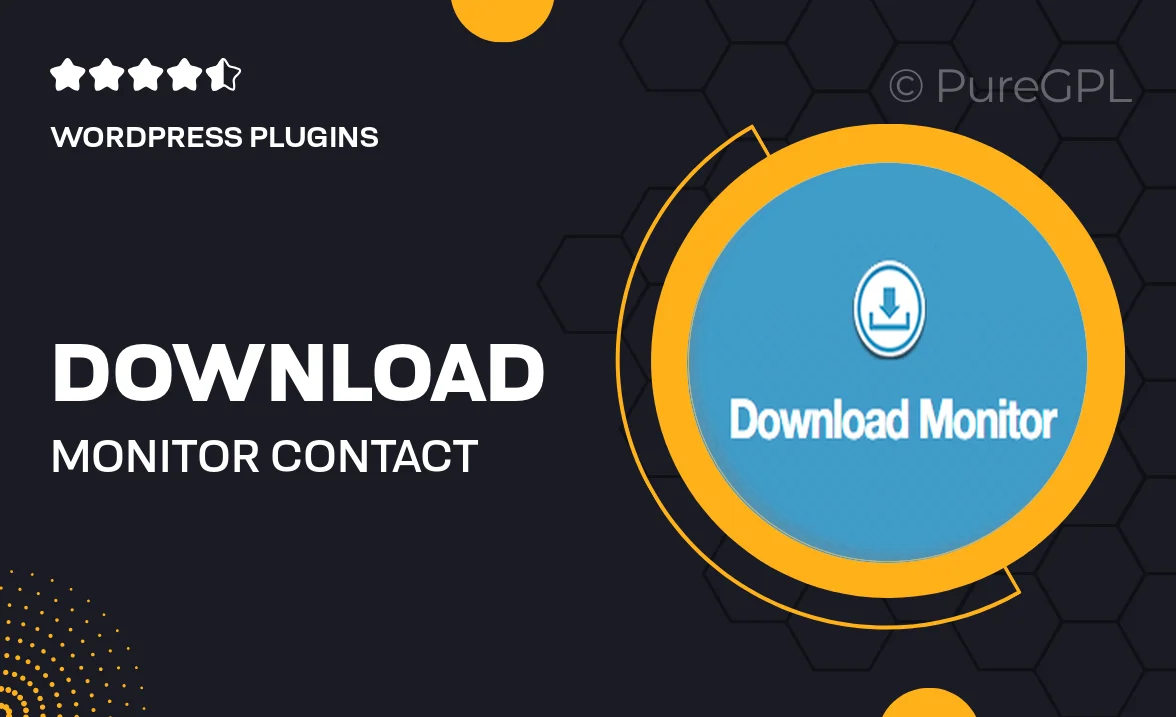 Download monitor | Contact Form 7