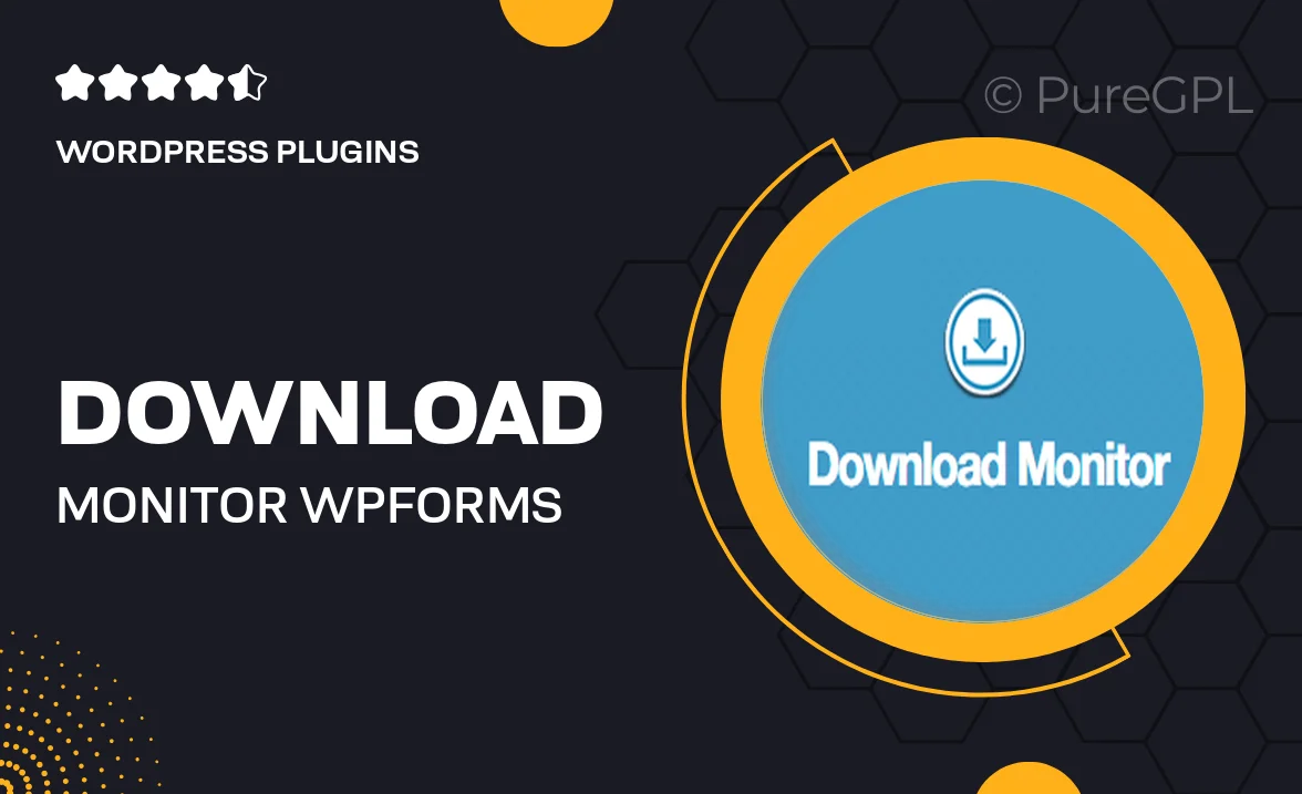Download monitor | WPForms Lock
