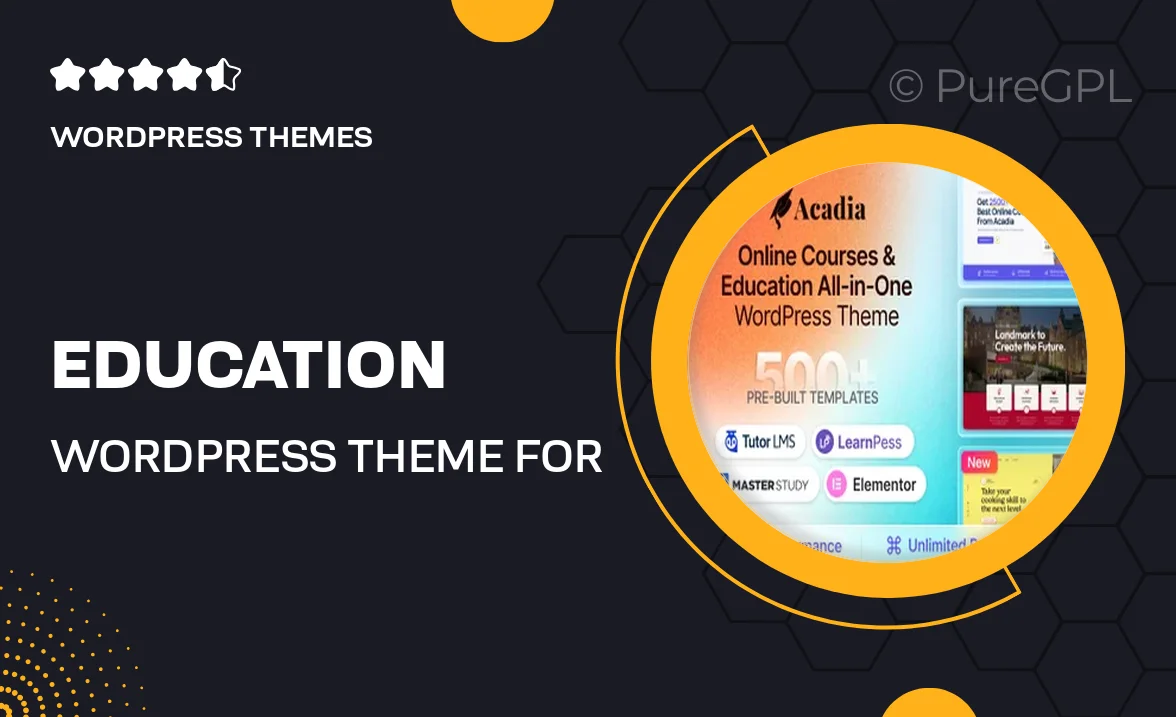 Education WordPress Theme For University & Online Course – Acadia