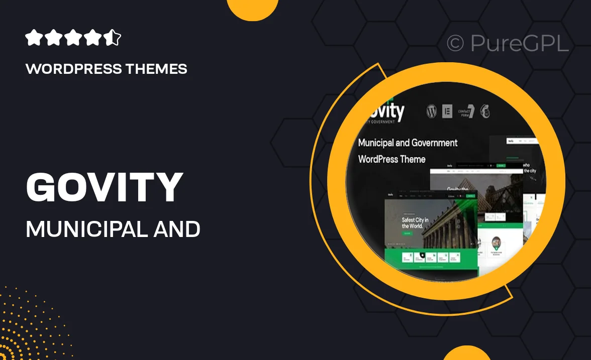 Govity – Municipal and Government WordPress Theme