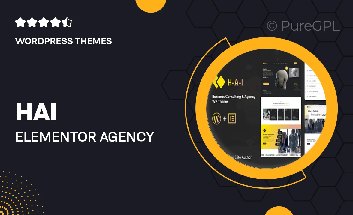 Hai – Elementor Agency WordPressTheme