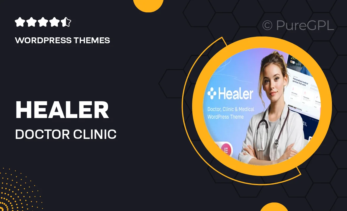 Healer – Doctor, Clinic & Medical WordPress Theme