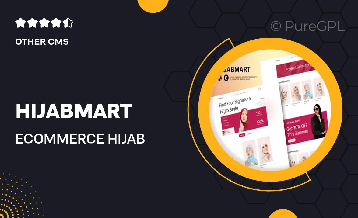 Hijabmart – E-Commerce Hijab Fashion Store Elementor Template Kit