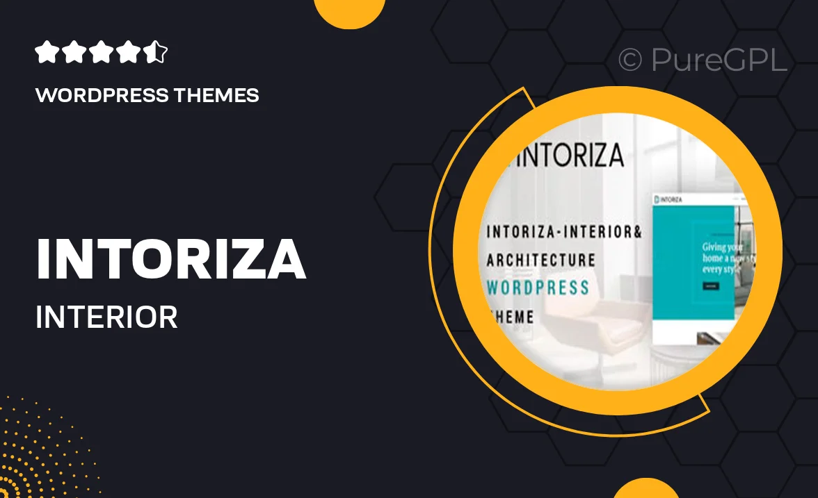 Intoriza – Interior Architecture WordPress Theme
