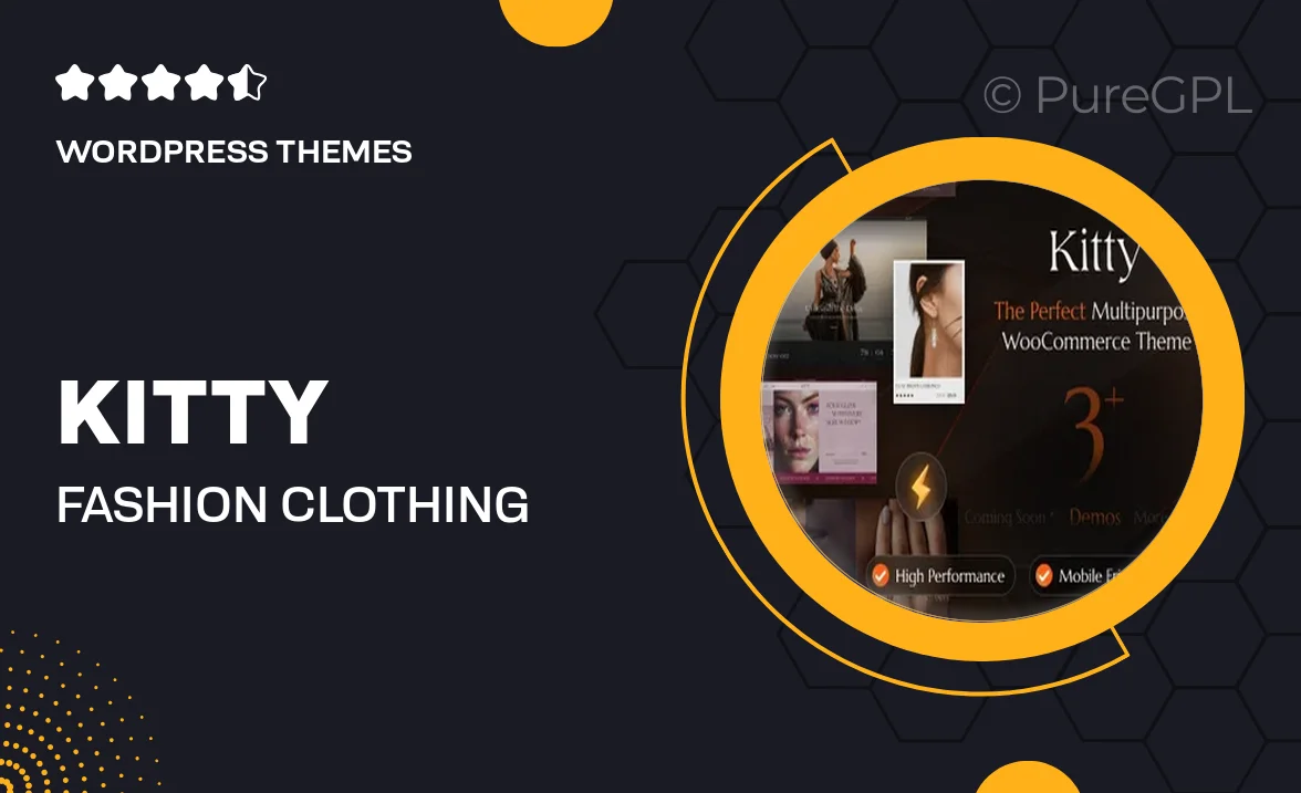 Kitty – Fashion Clothing, Furniture WordPress Theme