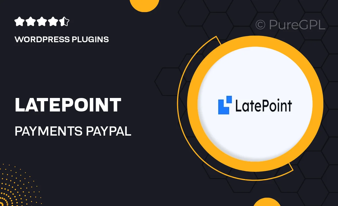 LatePoint | Payments Paypal