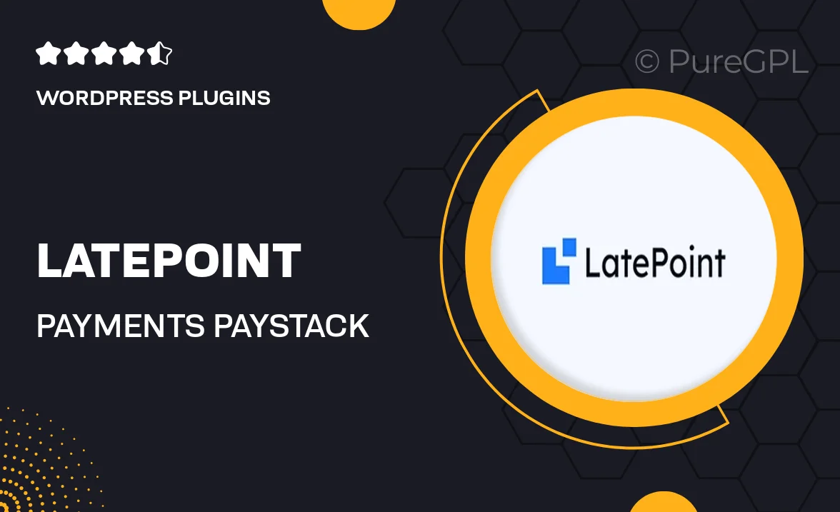 LatePoint | Payments Paystack