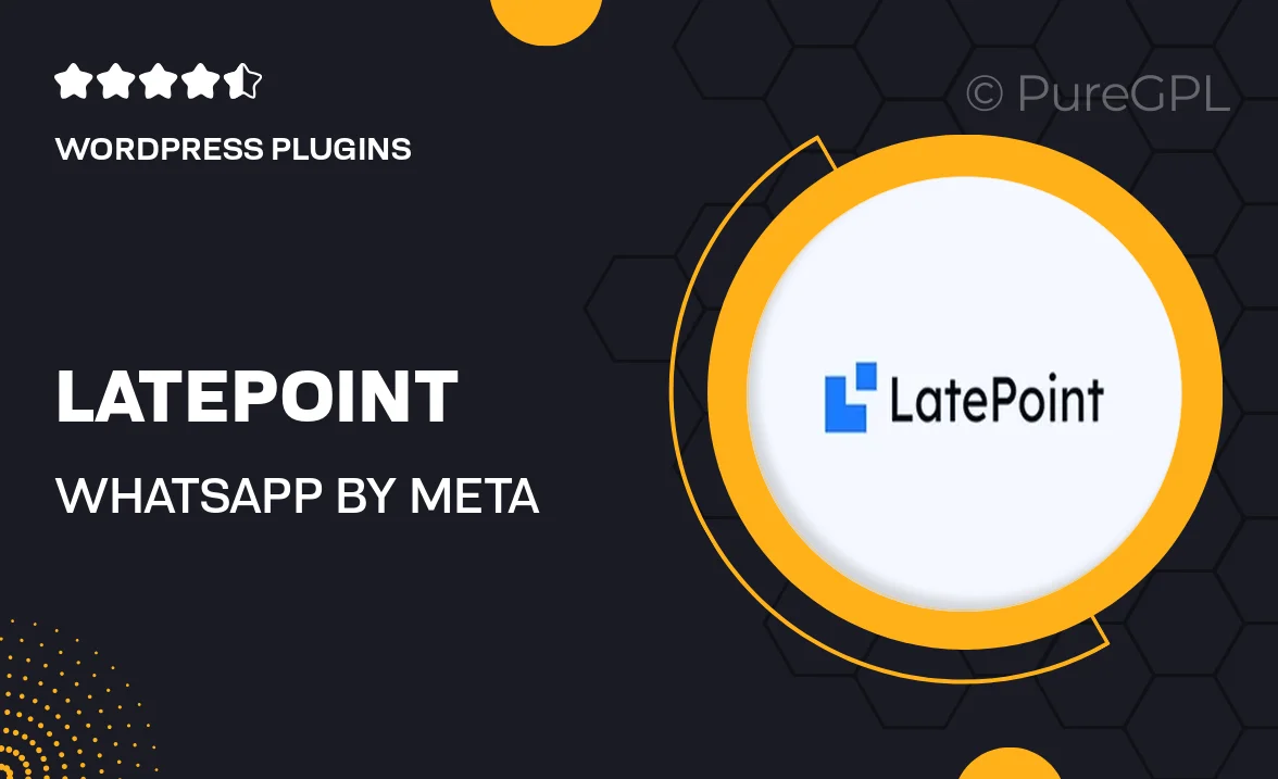 LatePoint | Whatsapp by Meta