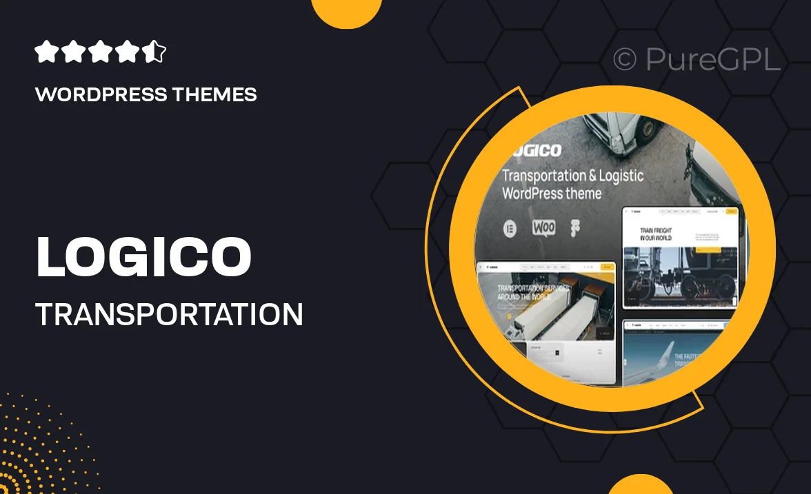 Logico | Transportation & Logistics WordPress Theme