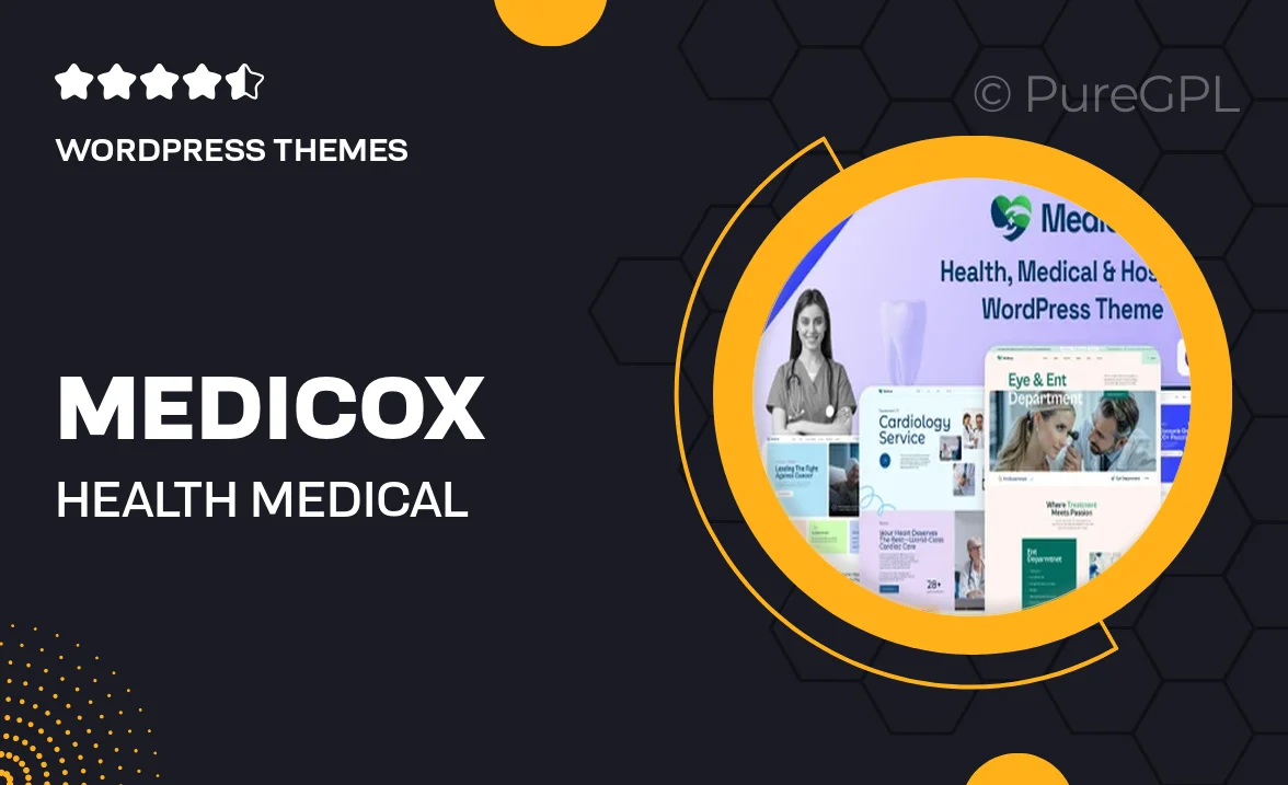 Medicox – Health & Medical WordPress Theme