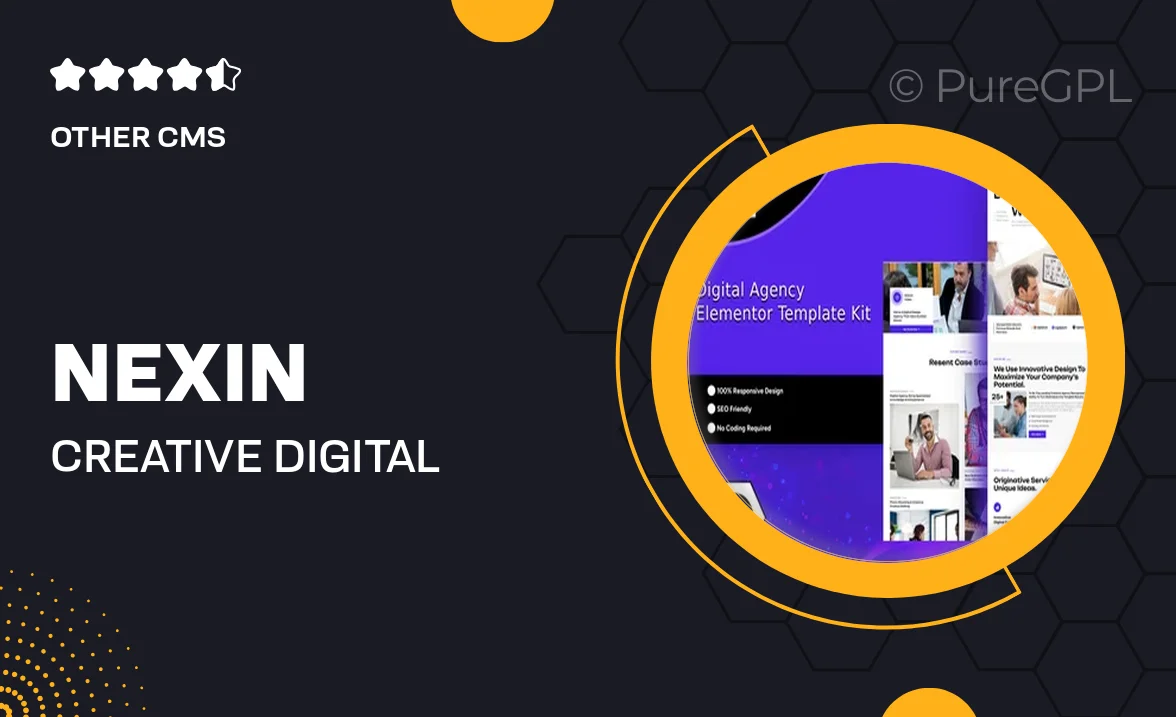 Nexin – Creative Digital Agency Elementor Template Kit