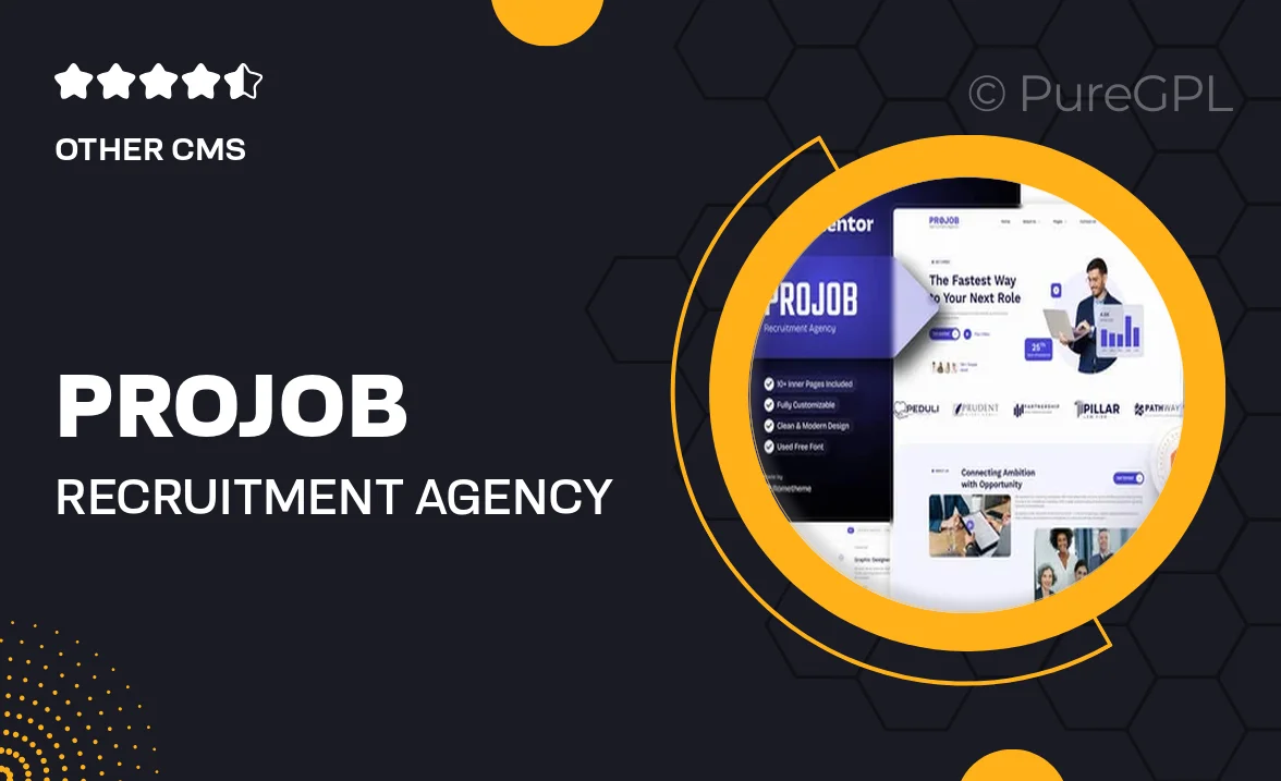 Projob – Recruitment Agency Elementor Template Kit