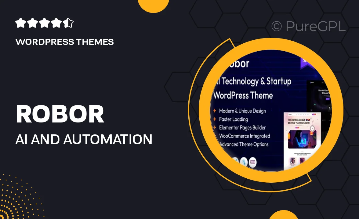 Robor – AI and Automation Integration WordPress Theme