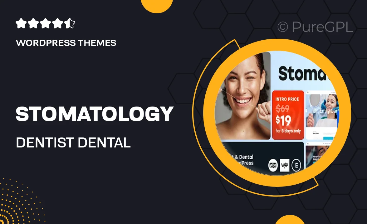 Stomatology – Dentist & Dental Clinic WordPress Theme