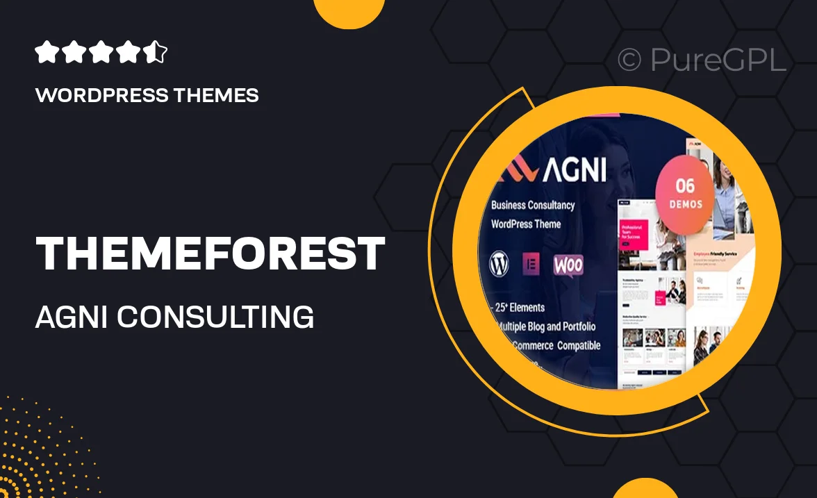 Themeforest | Agni – Consulting Business
