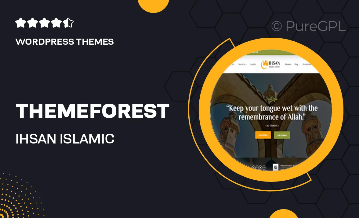 Themeforest | Ihsan – Islamic Prayer Center