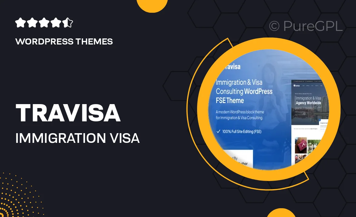 Travisa – Immigration & Visa Consulting FSE WordPress Theme
