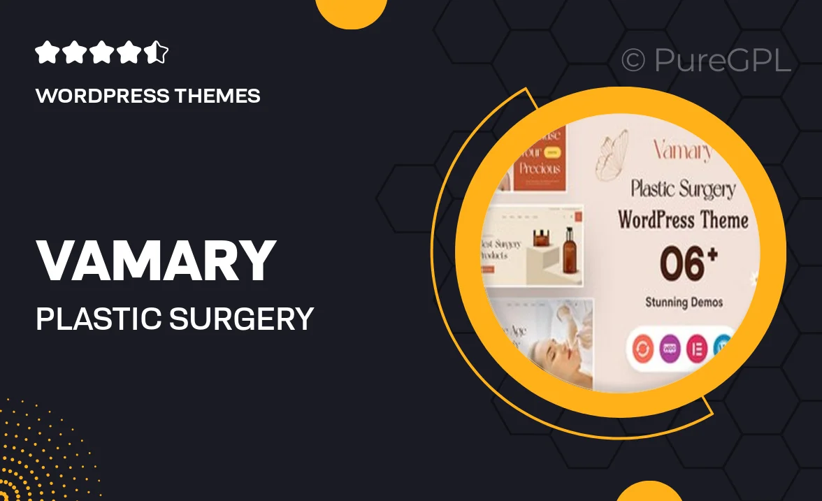 Vamary – Plastic Surgery WordPress Theme
