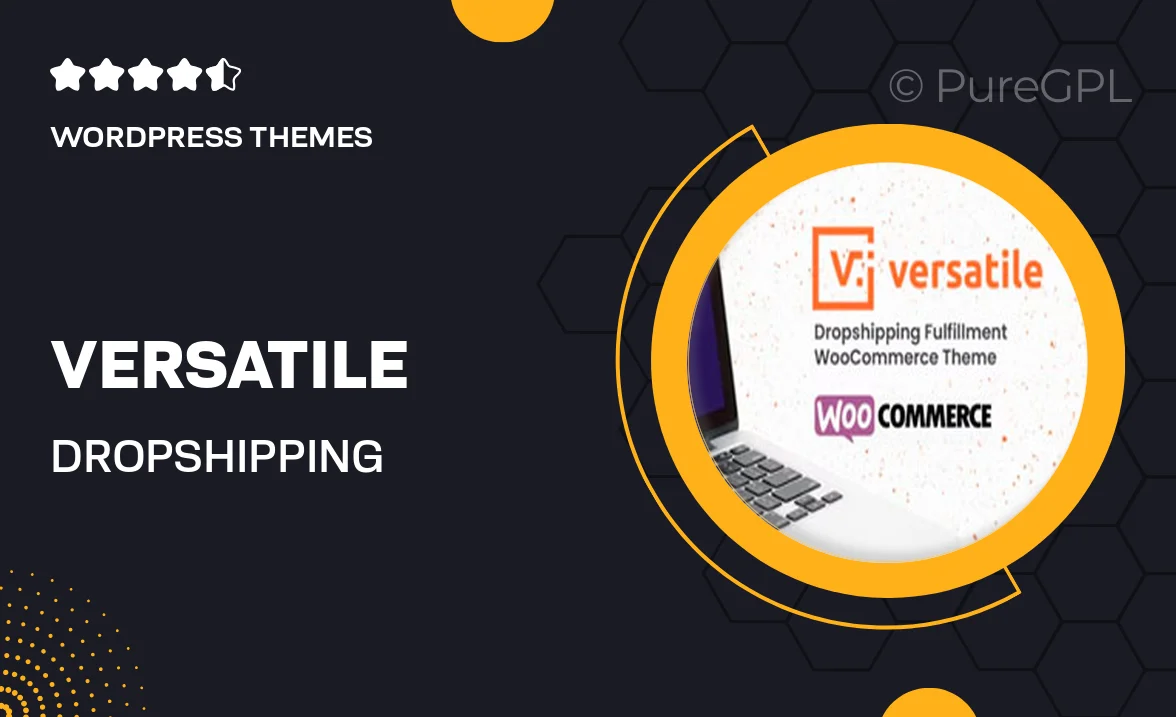 Versatile – Dropshipping Fulfillment Theme