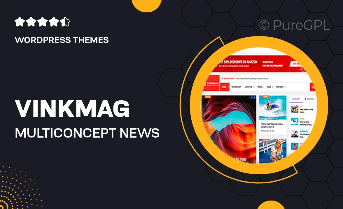 Vinkmag – Multi-concept News Magazine WordPress Theme