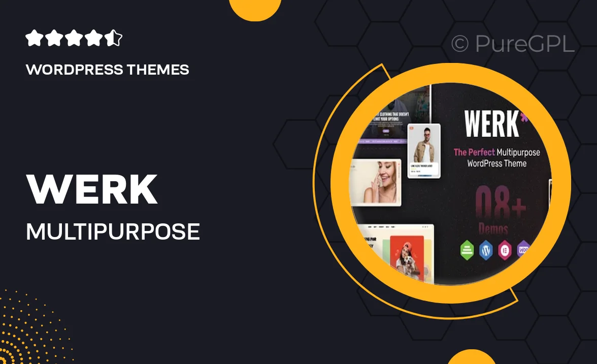 Werk – Multipurpose WooCommerce Theme