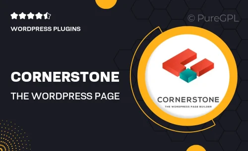 Cornerstone | The WordPress Page Builder