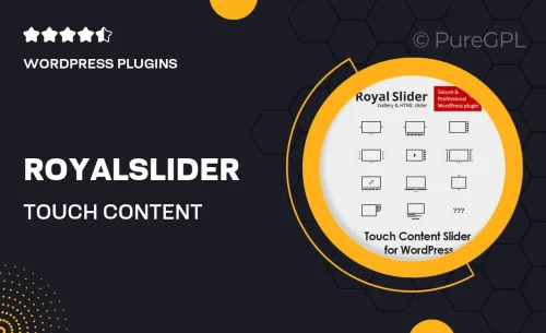 RoyalSlider – Touch Content Slider for WordPress